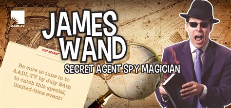 Secret agent who practices magic